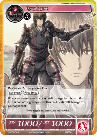 Kurt Irving (VIN002-025) [Vingolf 2: Valkyria Chronicles]