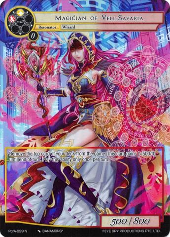 Magician of Vell-Savaria (Full Art) (PofA-099) [Alice Origin IV: Prologue of Attoractia]