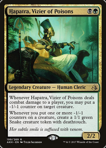 Hapatra, vizir des poisons [Amonkhet] 