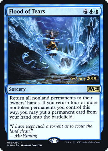 Flood of Tears  [Core Set 2020 Prerelease Promos]