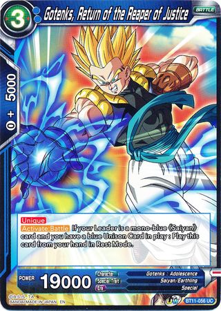 Gotenks, Return of the Reaper of Justice [BT11-056]