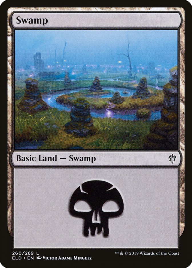 Swamp (#260) [Throne of Eldraine]