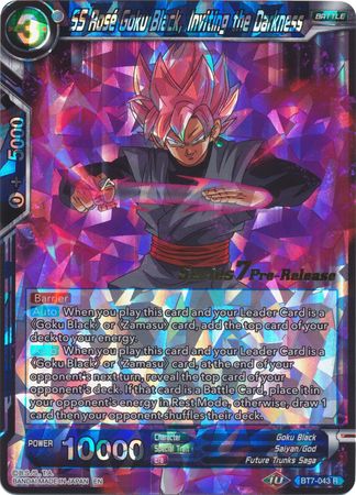 SS Rose Goku Black, invitando a la oscuridad (Asalto de los Saiyans) [BT7-043_PR] 