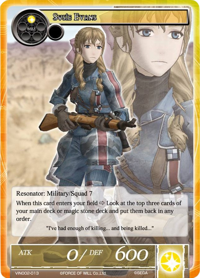 Susie Evans (VIN002-013) [Vingolf 2: Valkyria Chronicles]