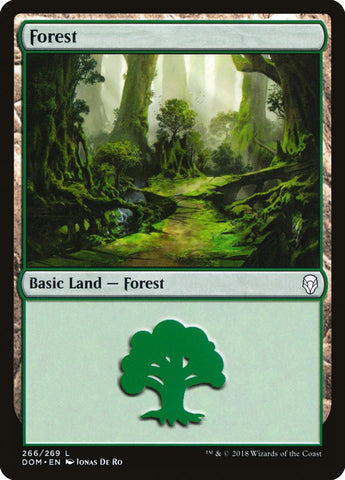 Forest (#266) [Dominaria]