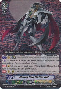 Blazing Lion, Platina Ezel (BT09/S06EN) [Clash of Knights & Dragons]