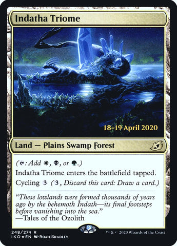 Indatha Triome  [Ikoria: Lair of Behemoths Prerelease Promos]