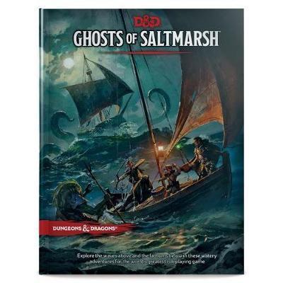 Libro de tapa dura Ghosts of Saltmarsh (D&amp;D Adventure)