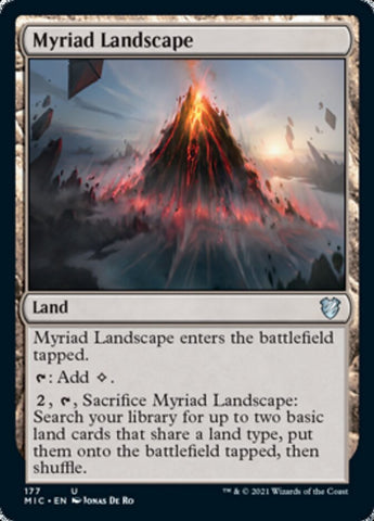 Myriad Landscape [Innistrad: Midnight Hunt Commander]