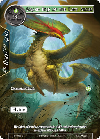 Grand Bird of the Lost Aisles (Full Art) (NDR-065) [New Dawn Rises]