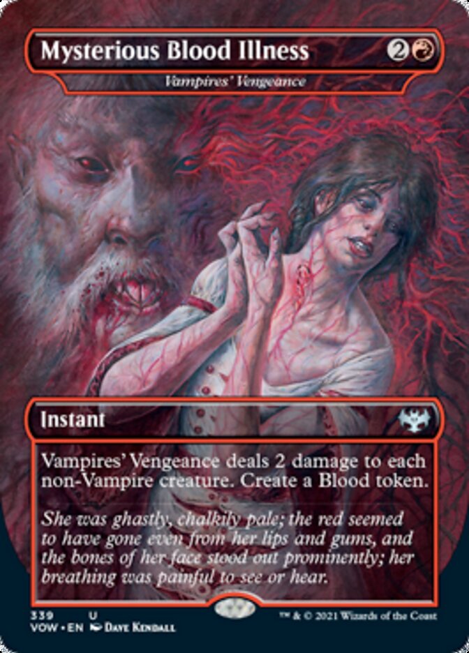 La venganza de los vampiros - Enfermedad de la sangre misteriosa [Innistrad: Crimson Vow] 