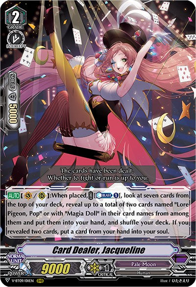 Card Dealer, Jacqueline (V-BT09/011EN) [Butterfly d'Moonlight]