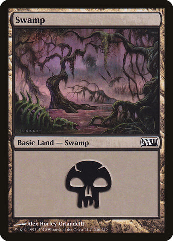 Swamp (#240) [Magic 2011]