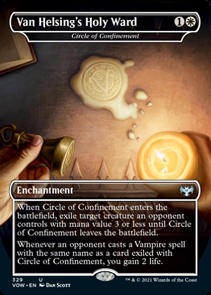 Círculo de confinamiento - Sala sagrada de Van Helsing [Innistrad: Crimson Vow] 