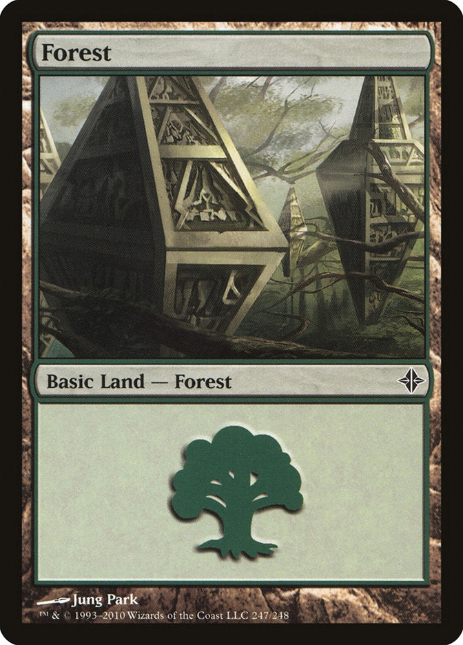 Forest (#247) [Rise of the Eldrazi]