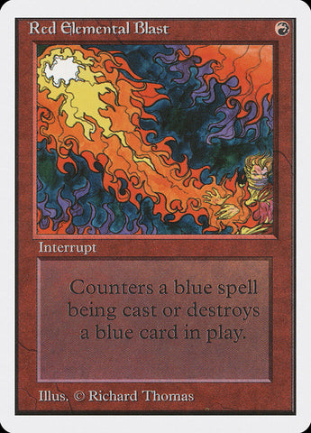 Red Elemental Blast [Édition illimitée] 