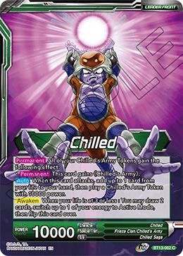 Chilled // Chilled, the Pillager (Common) [BT13-062]