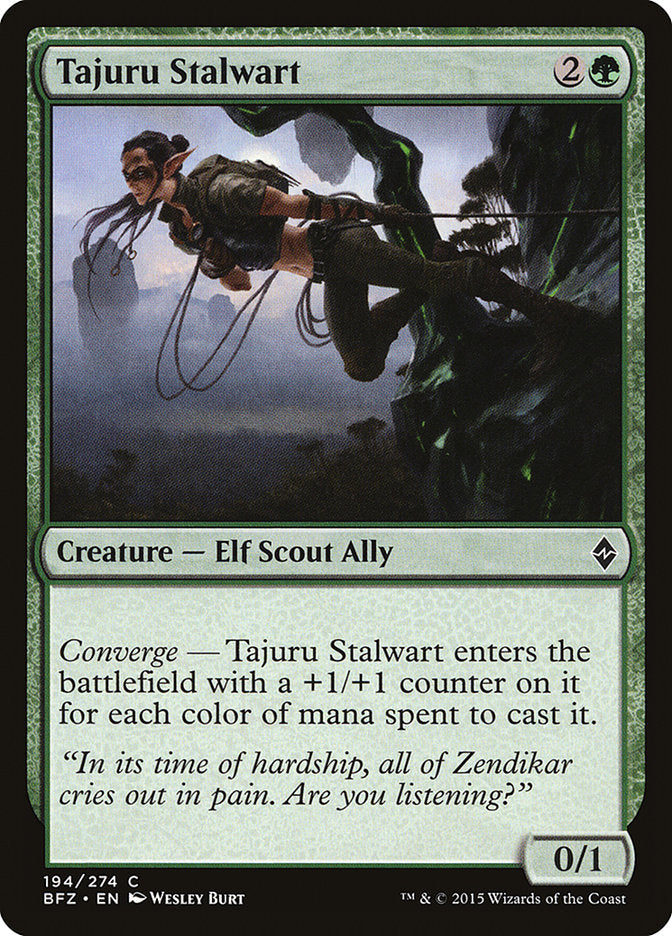 Tajuru Stalwart [Batalla por Zendikar] 