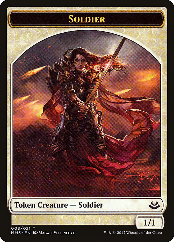 Soldado (003/021) [Fichas Modern Masters 2017] 