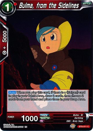 Bulma, from the Sidelines [BT6-011]