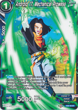 Android 17, prouesses mécaniques [XD2-02] 