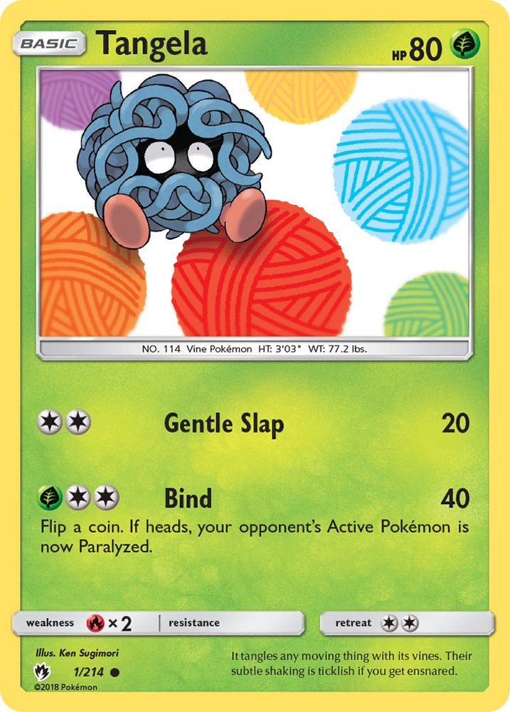 Tangela (1/214) [Sol y Luna: Trueno Perdido] 