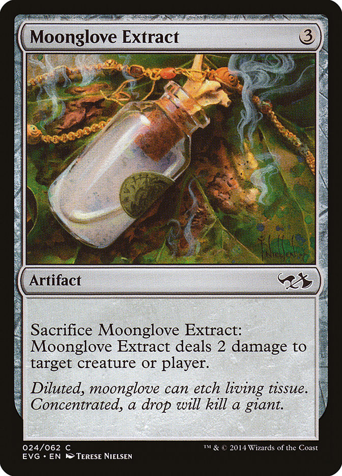 Extrait de Moonglove (Elfes contre Gobelins) [Duel Decks Anthology] 