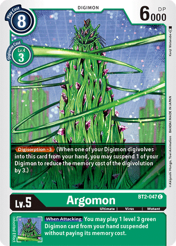 Argomon [BT2-047] [Lanzamiento de refuerzo Ver.1.5]