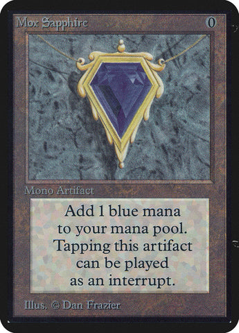 Mox Sapphire [Édition Limitée Alpha] 