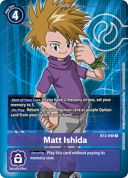 Matt Ishida [BT2-090] (Promoción Buy-A-Box) [Promociones especiales de lanzamiento de Booster Ver.1.0] 