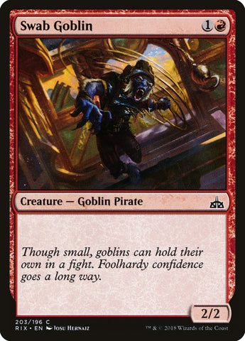 Swab Goblin [Les rivaux d'Ixalan] 