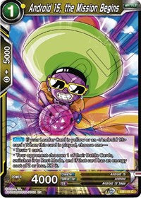 Android 15, the Mission Begins (EB1-41) [Battle Evolution Booster]