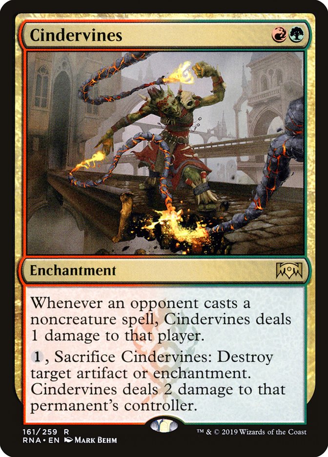 Cindervines [Allégeance de Ravnica] 