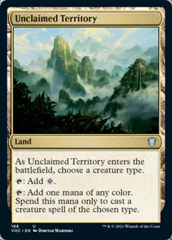 Unclaimed Territory [Innistrad: Crimson Vow Commander]