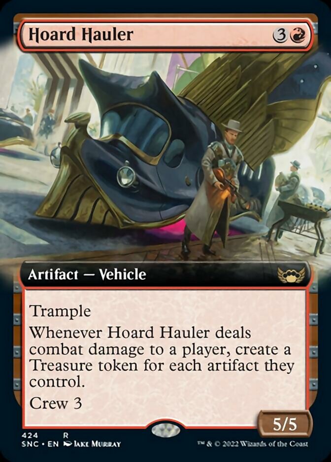 Hoard Hauler (Art étendu) [Rues de New Capenna] 