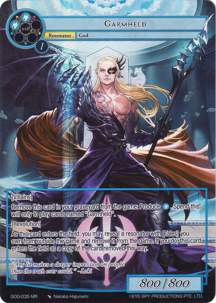 Garmheld (Full Art) (GOG-035) [Game of Gods]