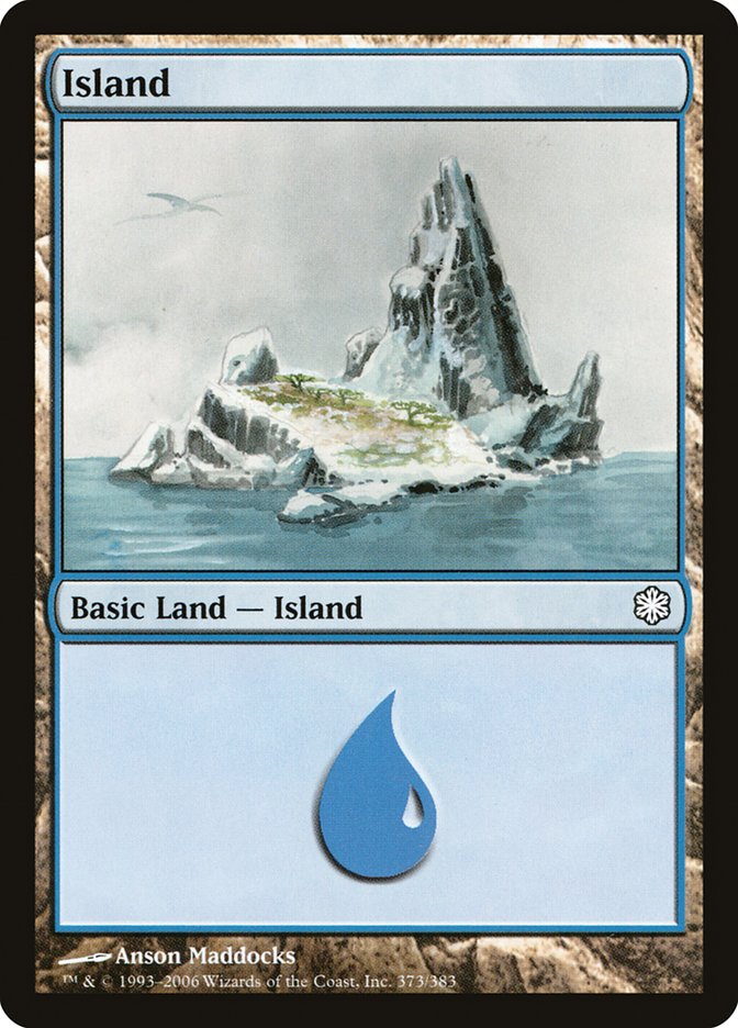 Island (#373) [Coldsnap Theme Decks]