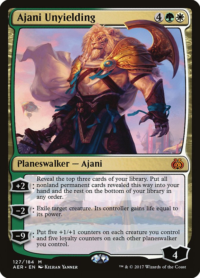 Ajani Inflexible [Révolte de l'Éther] 