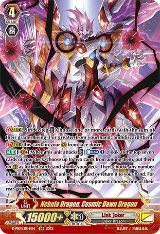 Nebula Dragon, Cosmic Dawn Dragon (D-PS01/SR14EN) [P Clan Collection 2022]