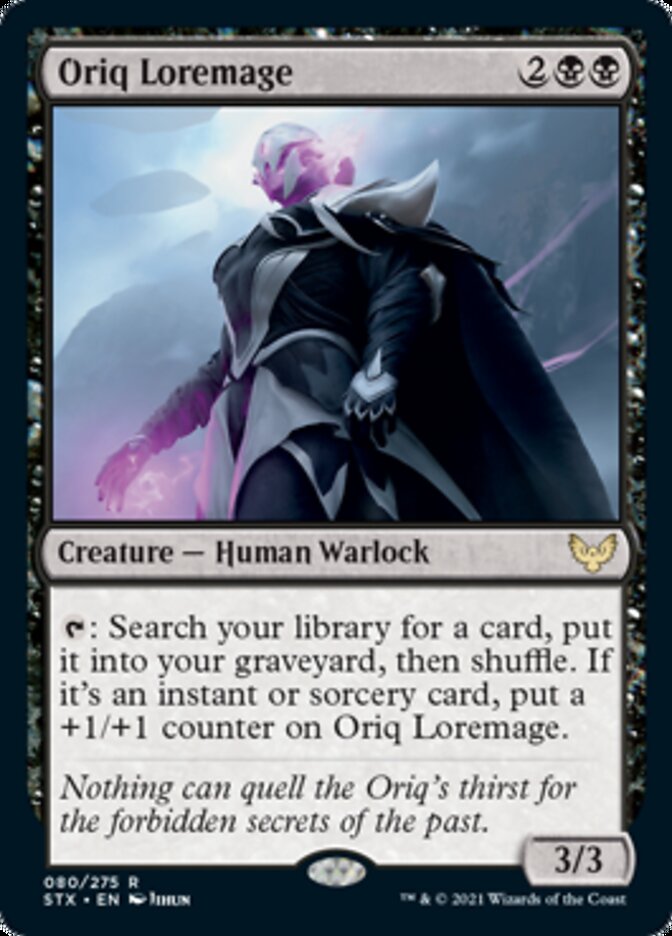 Oriq Loremage [Strixhaven: Escuela de magos] 