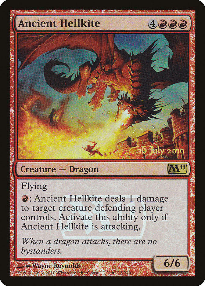 Ancient Hellkite [Promociones de presentación de Magic 2011] 