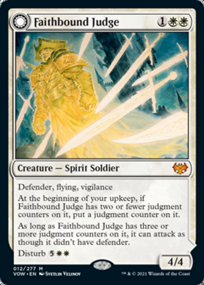 Juez fiel // Juicio del pecador [Innistrad: Crimson Vow] 