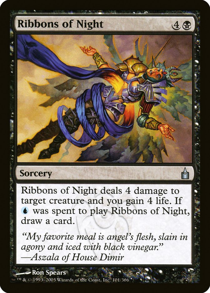 Ribbons of Night [Ravnica: City of Guilds]