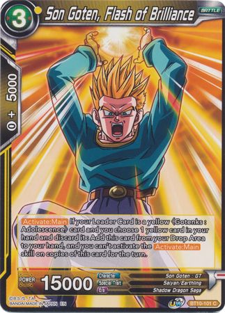 Son Goten, Flash of Brilliance [BT10-101]