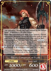 Memoria of the Seven Lands // Melgis, Conqueror of Flame (BFA-092/JR) [Battle for Attoractia]