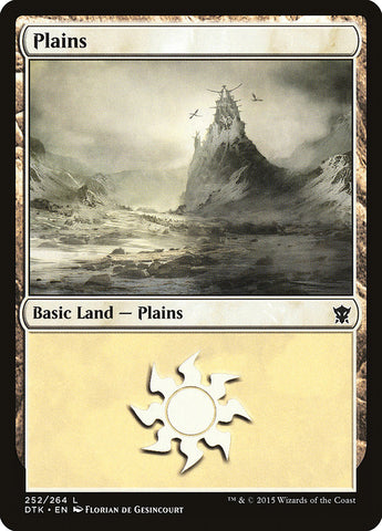 Plains (#252) [Dragons of Tarkir]