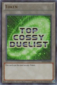 Jeton du duelliste COSSY le mieux classé (vert) [TKN4-EN004] Ultra rare 