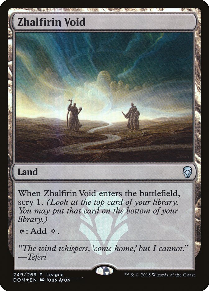 Zhalfirin Void (Ligue) [Dominaria Promos] 