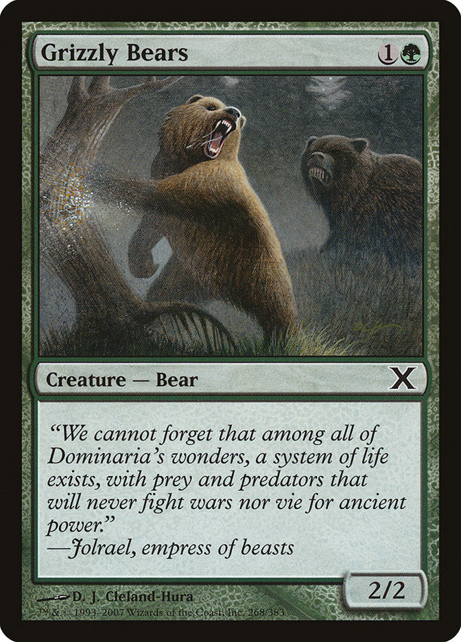 Grizzly Bears [Dixième édition]