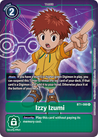 Izzy Izumi [BT1-088] (Promoción Buy-A-Box) [Promociones especiales de lanzamiento de Booster Ver.1.0] 